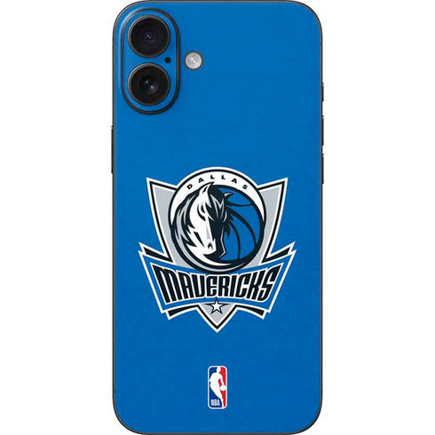 NBA Dallas Mavericks Distressed iPhone 16 Plus Skin